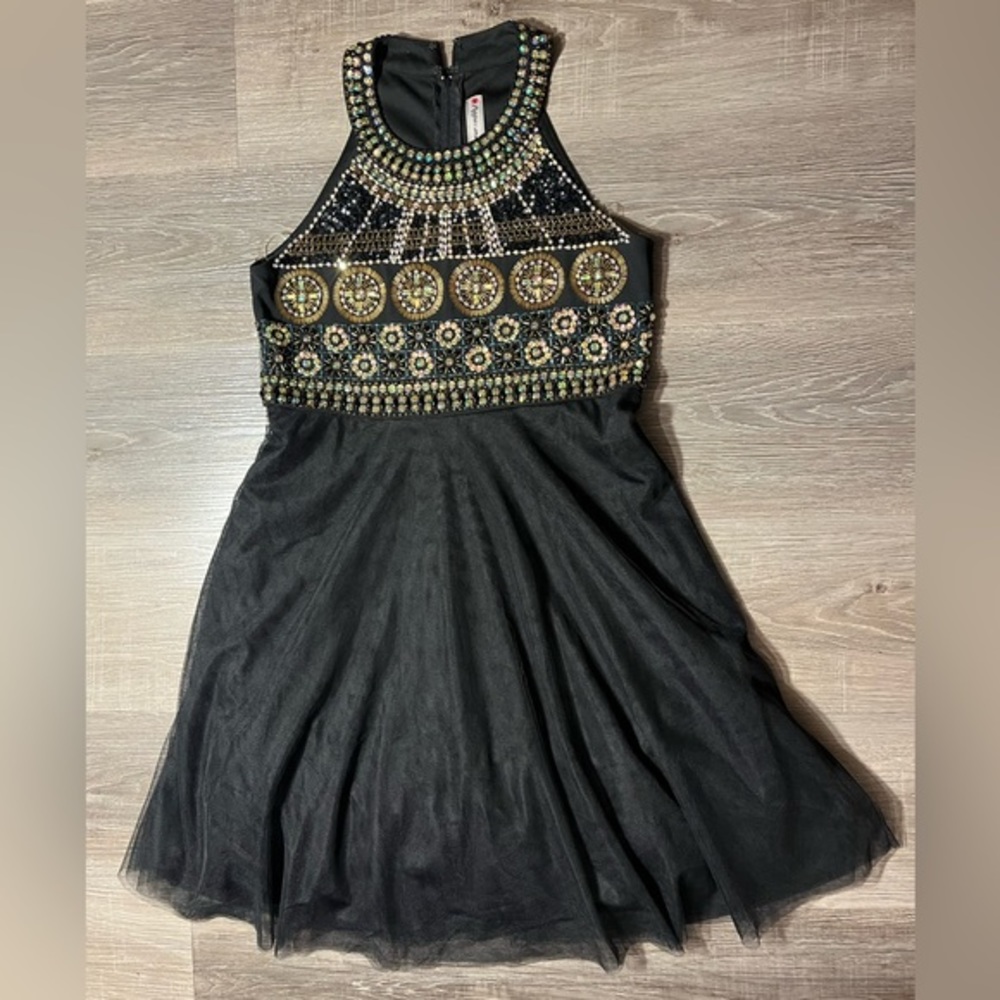 POPPIES & ROSES DRESS‎